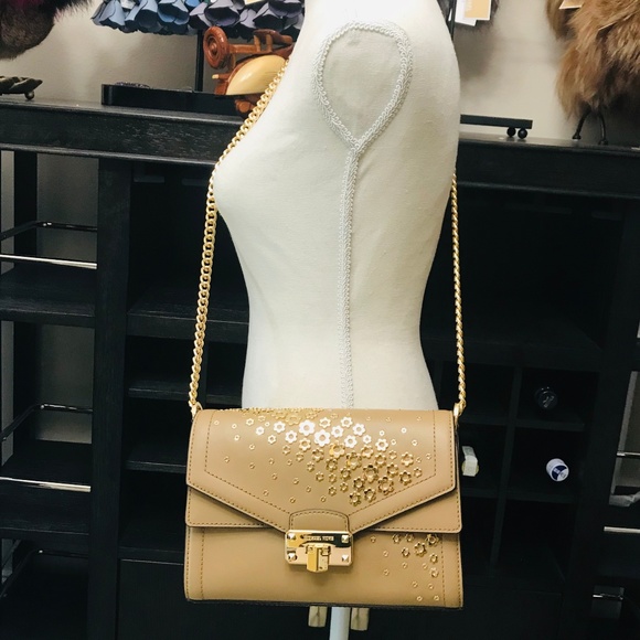 2PCS Michael Kors Kinsley Shoulder Flap Bag Wallet - Picture 7 of 8